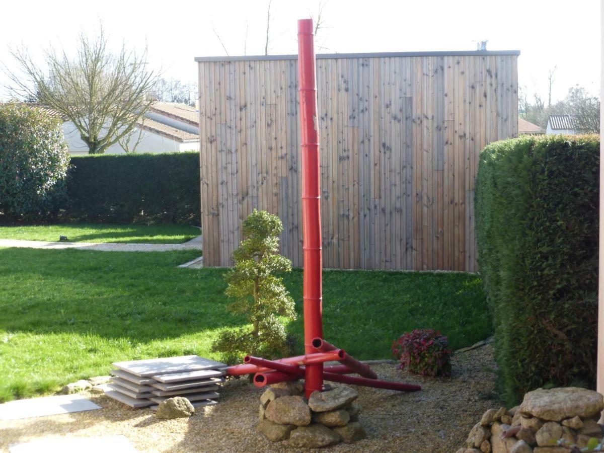 La Cabane Du Bonheur Les Herbiers Exteriör bild